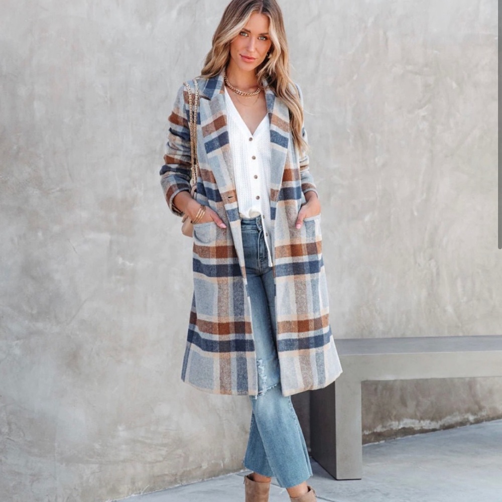 Vici Plaid Coat